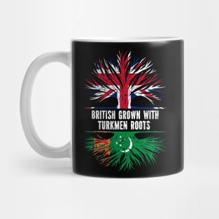 British Grown with Turkmen Roots UK Flag England Britain Union Jack Mug